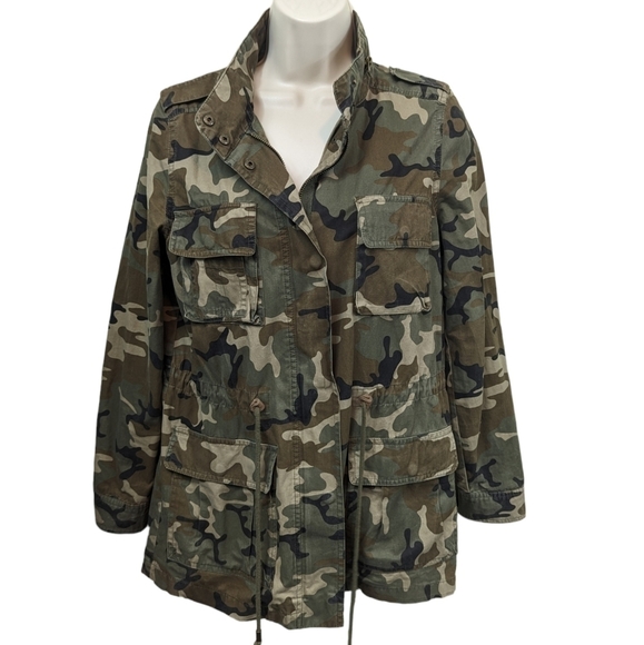 Love Tree Camo Utility Jacket Sz S - Picture 1 of 16